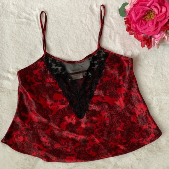 Victoria's Secret Other - Vtg 80s 90s Gold Label Victoria’s Secret Lace Tank
